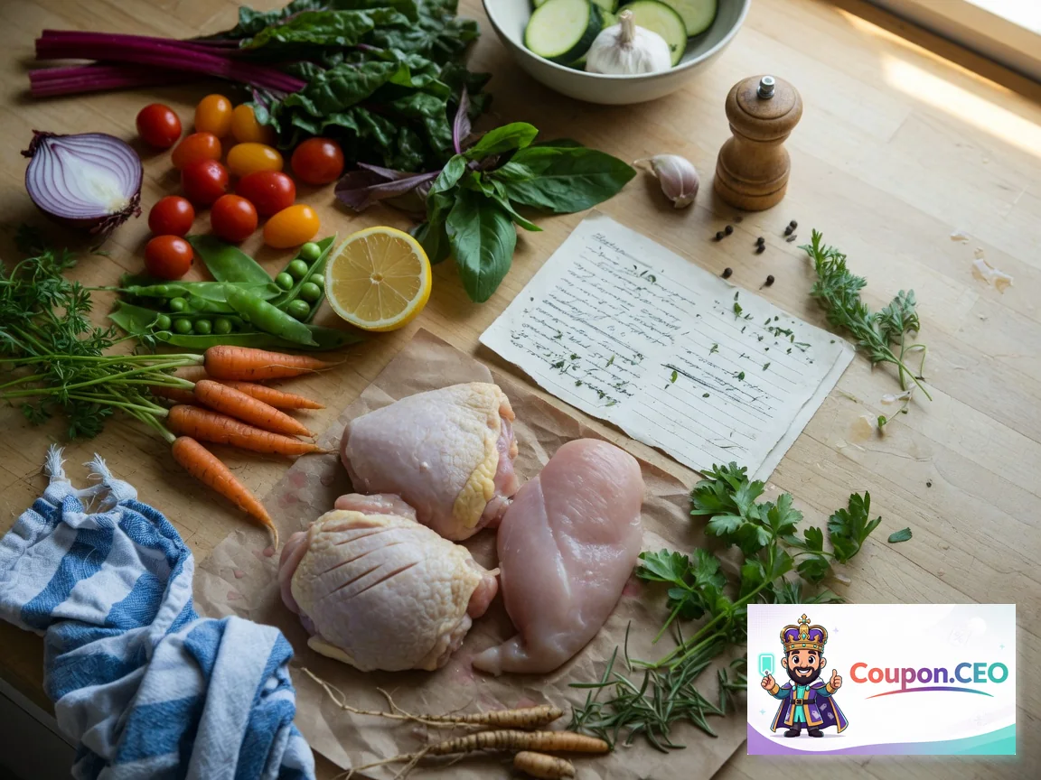 YouFoodz logo with chilled meal containers, delivery box and free box promo highlight